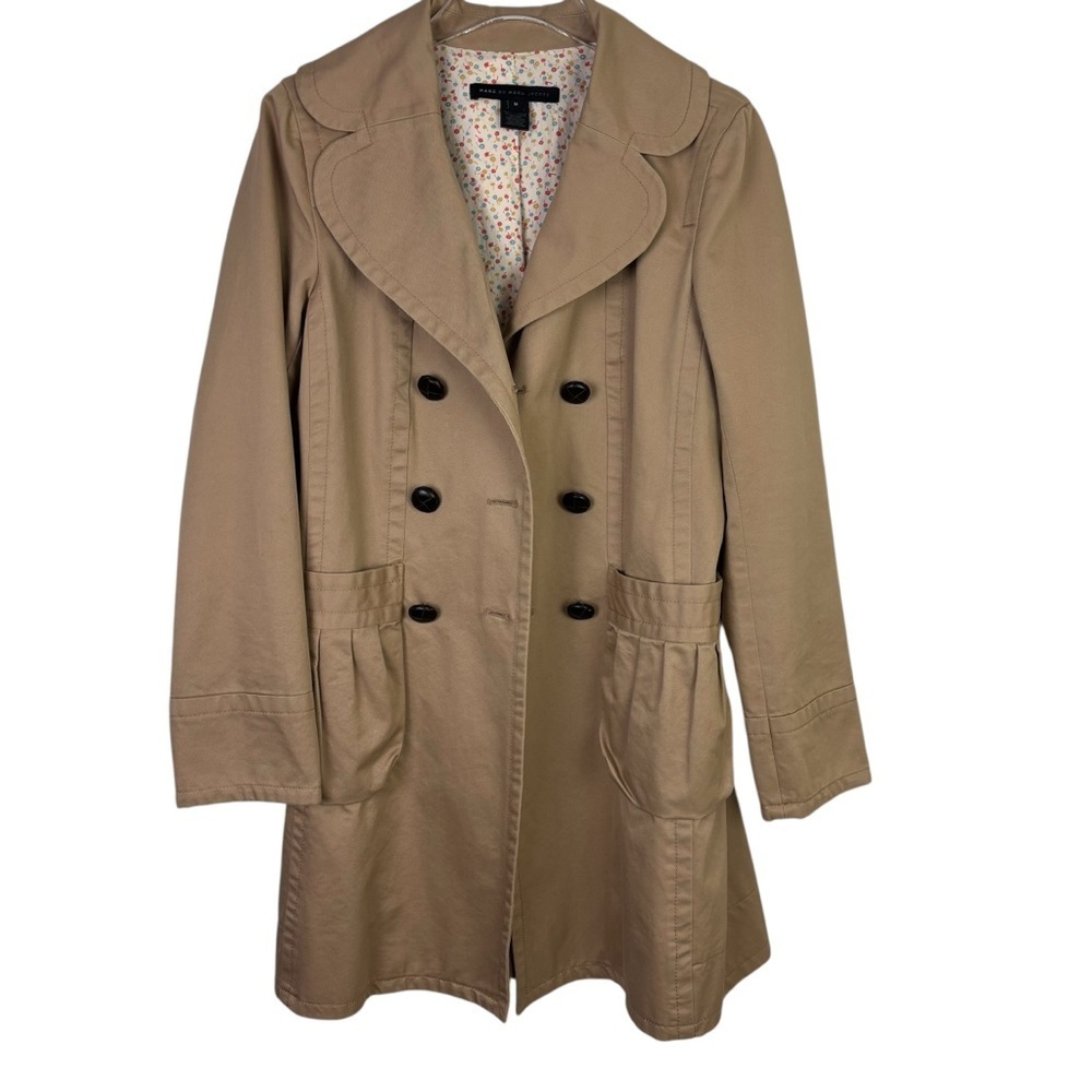 Marc By Marc Jacobs Tan Trench Coat Size Medium